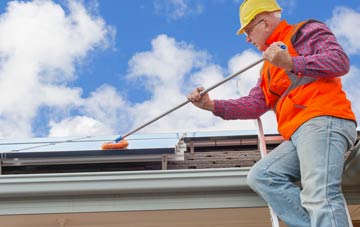 New Langholm soft wash roof cleaning
